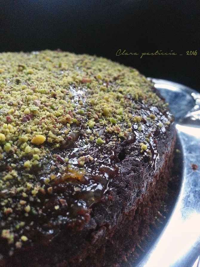 Torta all'acqua al cacao